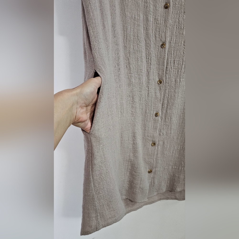 Perfect summer shirtdress size small - Picture 3 of 6